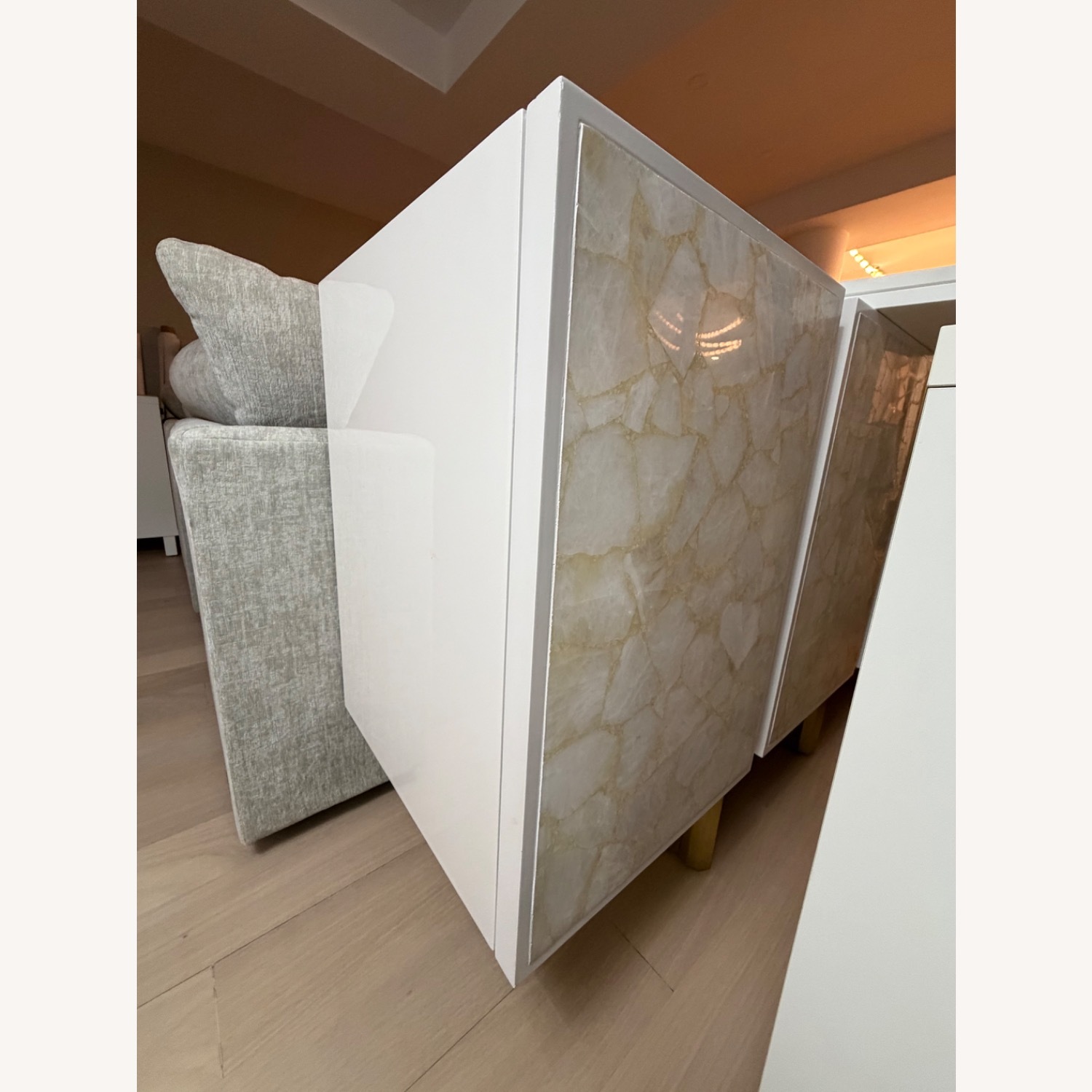 Baker Furniture Natural Marble Sideboard - image-2