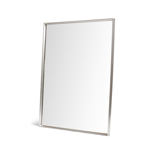 Used Dovetailed Aluminum Wall Mirror Dated 1957 for sale on AptDeco
