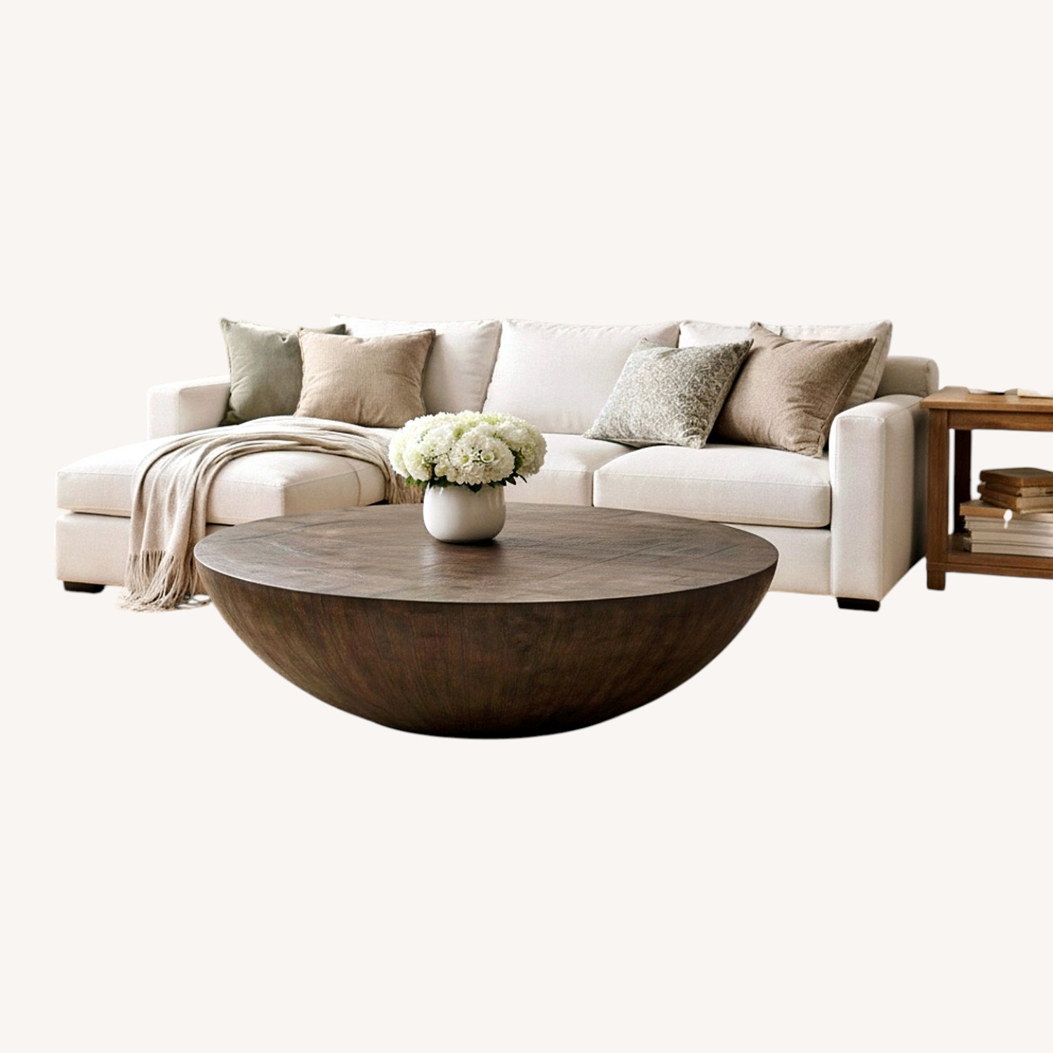 RH Sphere Round Coffee Table 55” - image-22