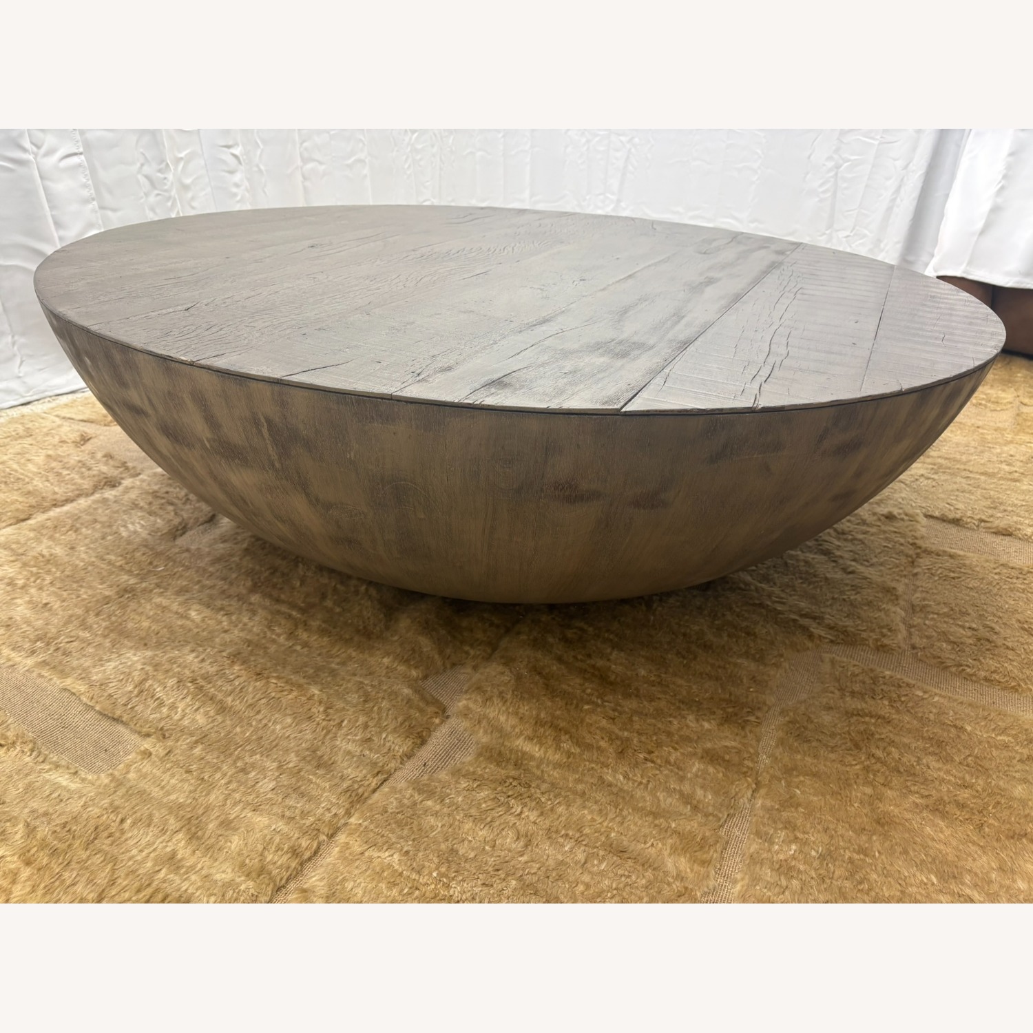 RH Sphere Round Coffee Table 55” - image-1