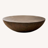 RH Sphere Round Coffee Table 55”