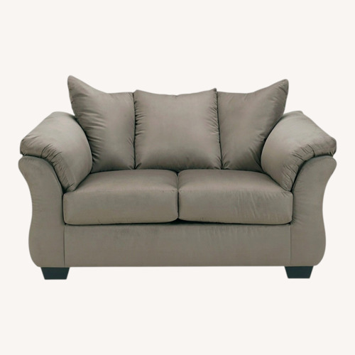 Used Ashley Furniture Darcy Green Loveseat for sale on AptDeco