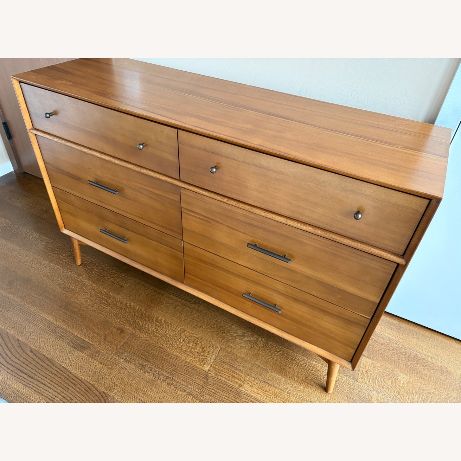 West Elm Mid-Century 6-Drawer Dresser (56") Acorn - image-1