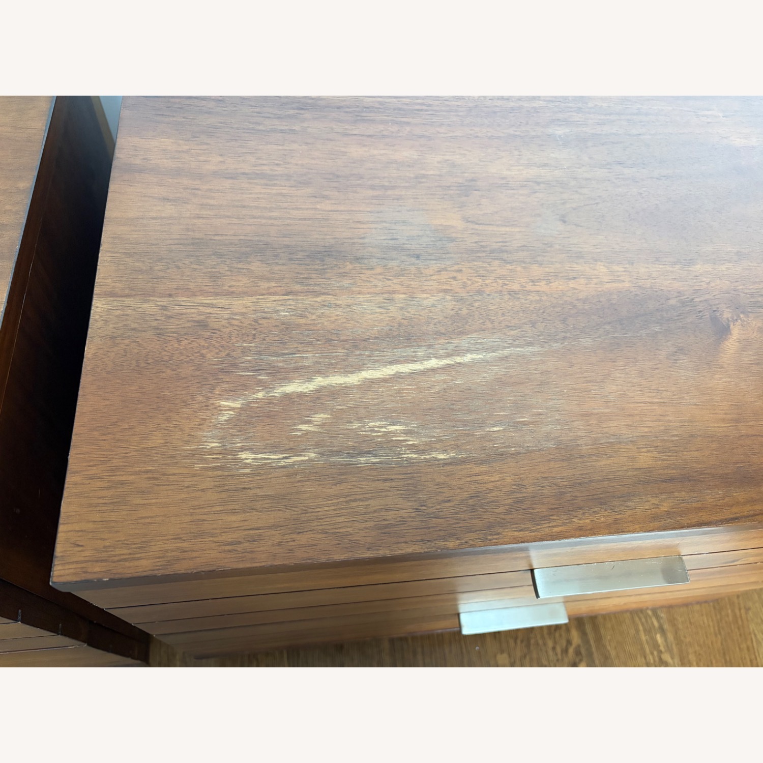 CB2 Linear 2-Drawer Wood Nightstand - image-5