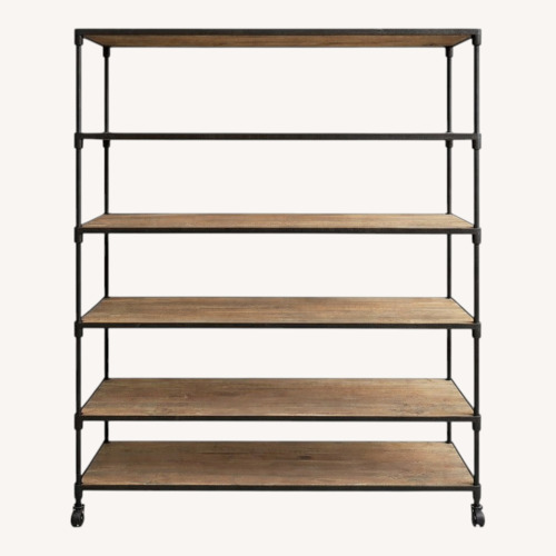 Used Restoration Hardware Dutch Industrial Double Shelving for sale on AptDeco
