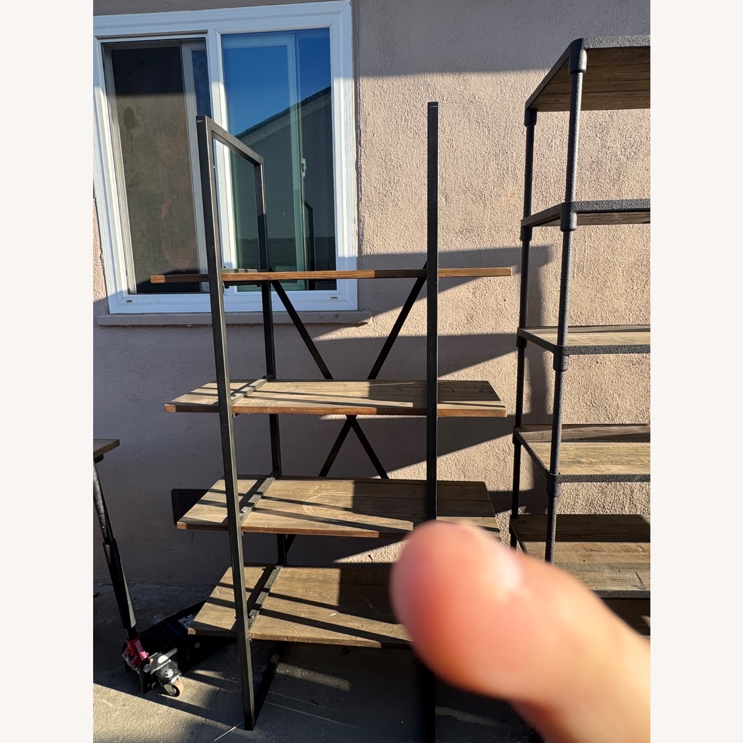 Restoration Hardware Dark Brown Desk - image-3