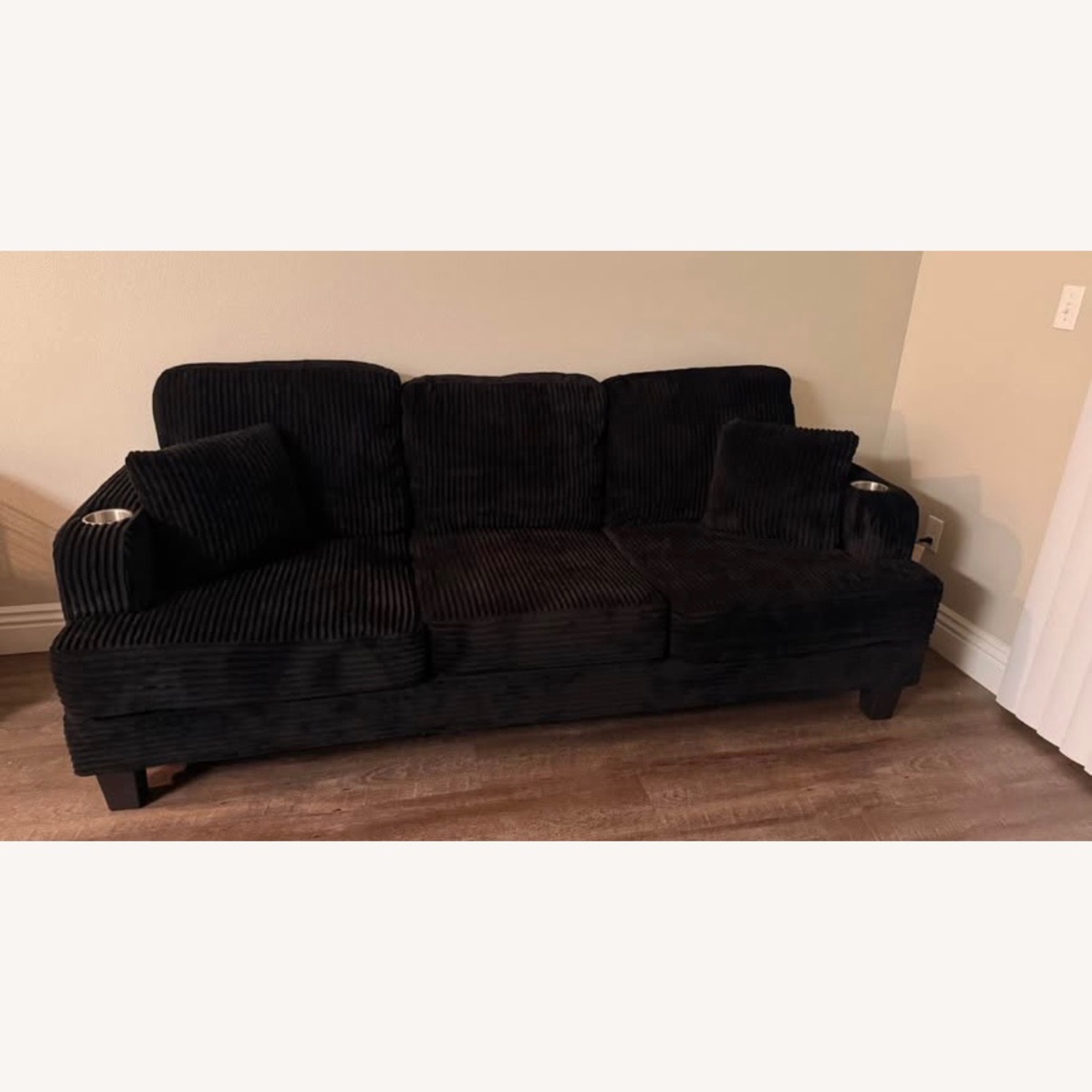 3 Seater Couch With Outlet - image-1