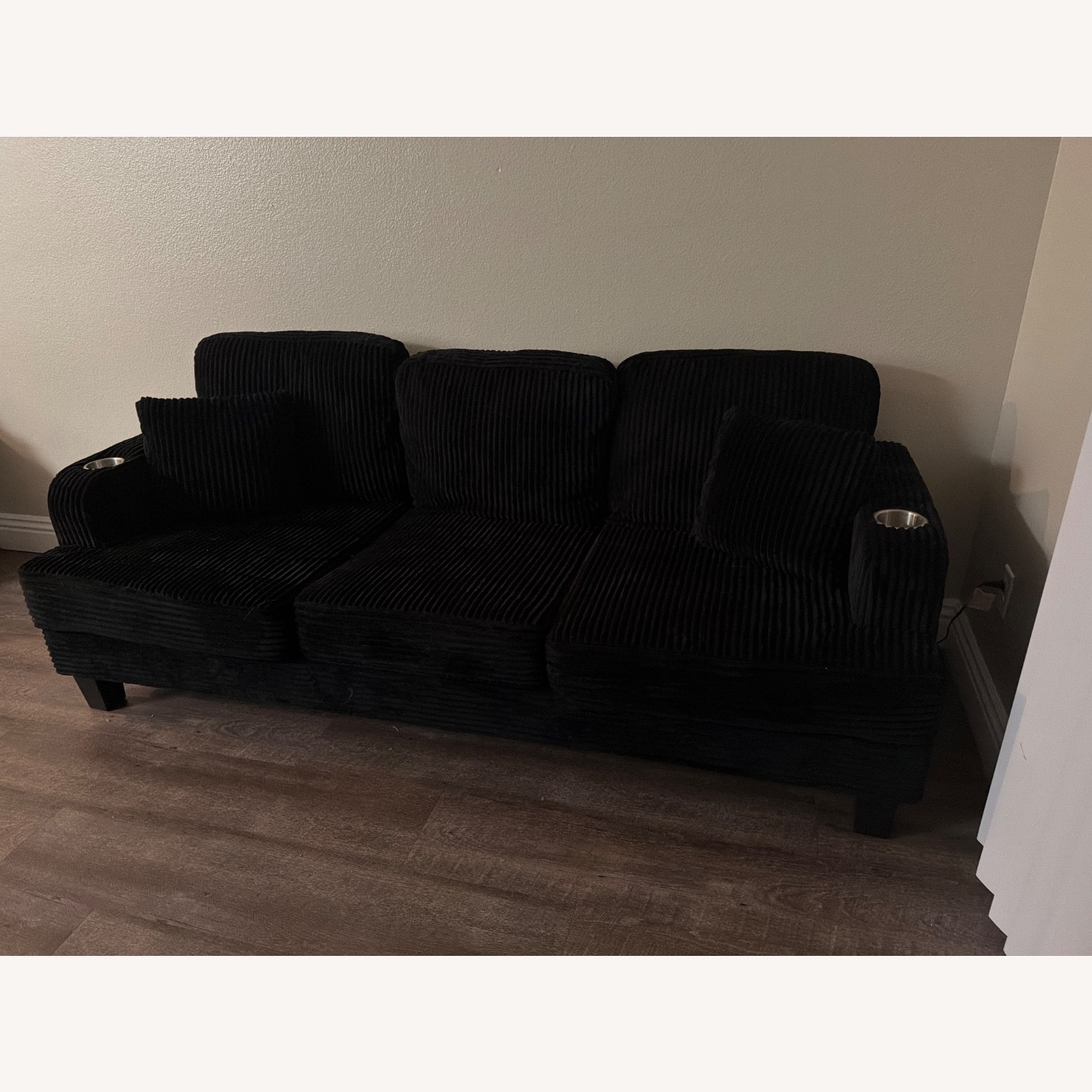 3 Seater Couch With Outlet - image-3