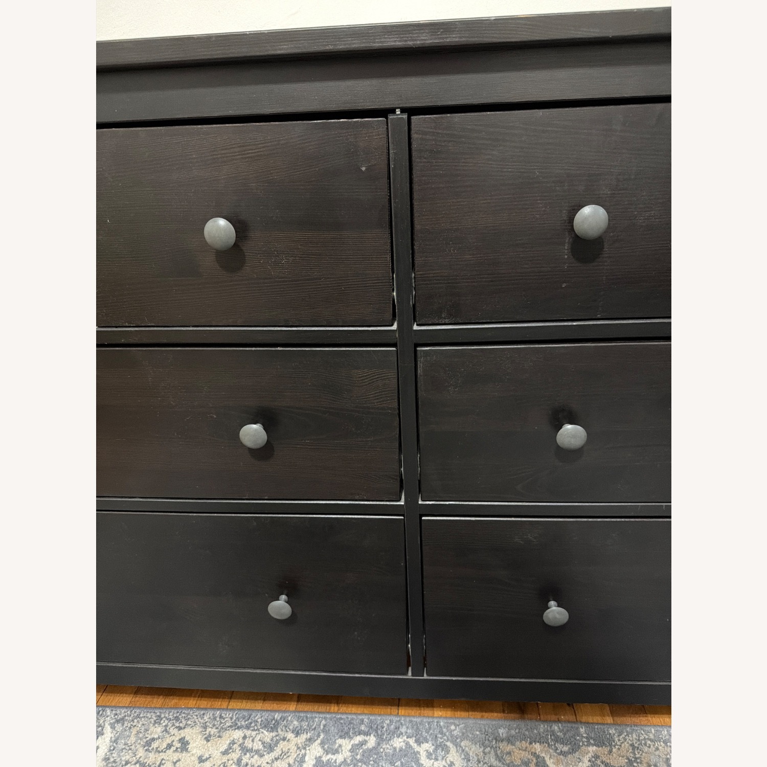 IKEA Hemnes Dark Brown Wood Dresser - image-9