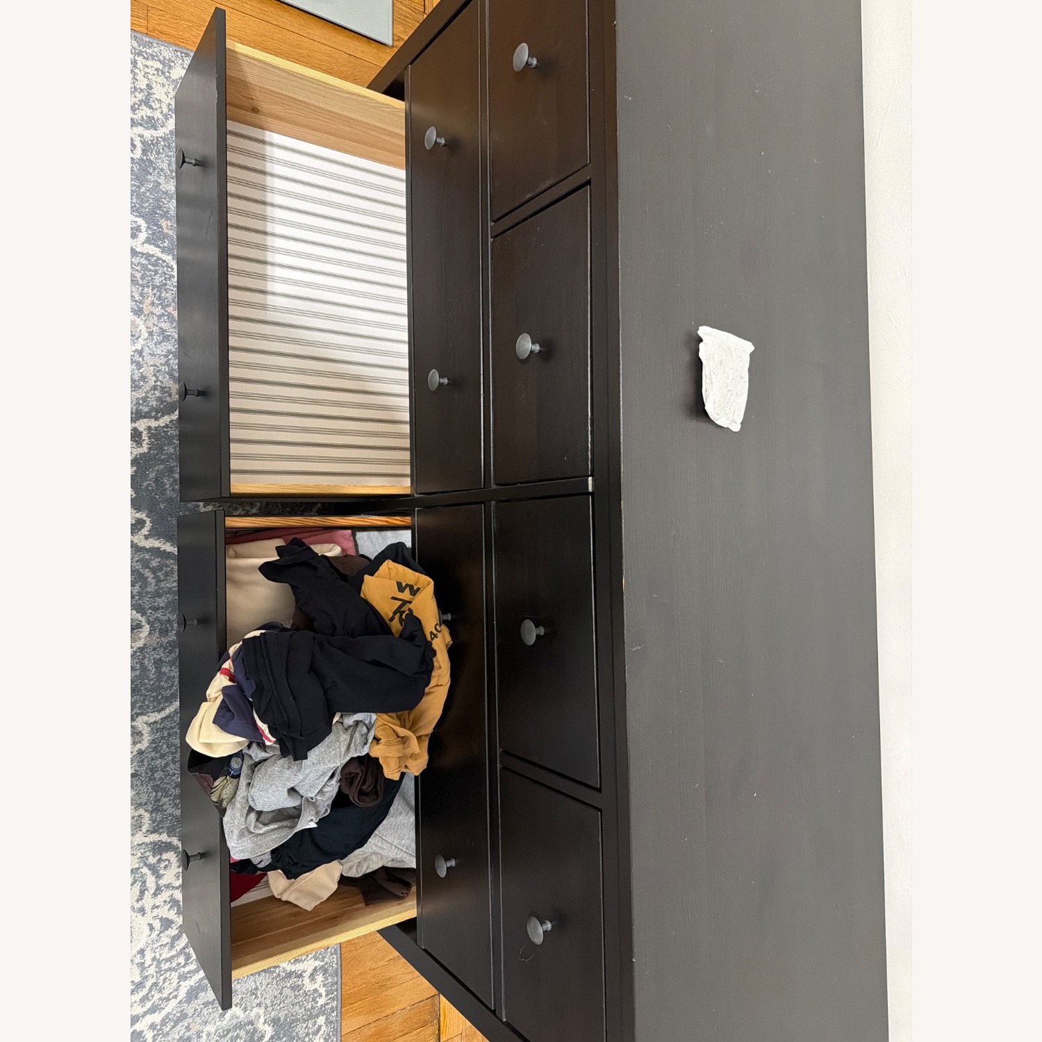 IKEA Hemnes Dark Brown Wood Dresser - image-12