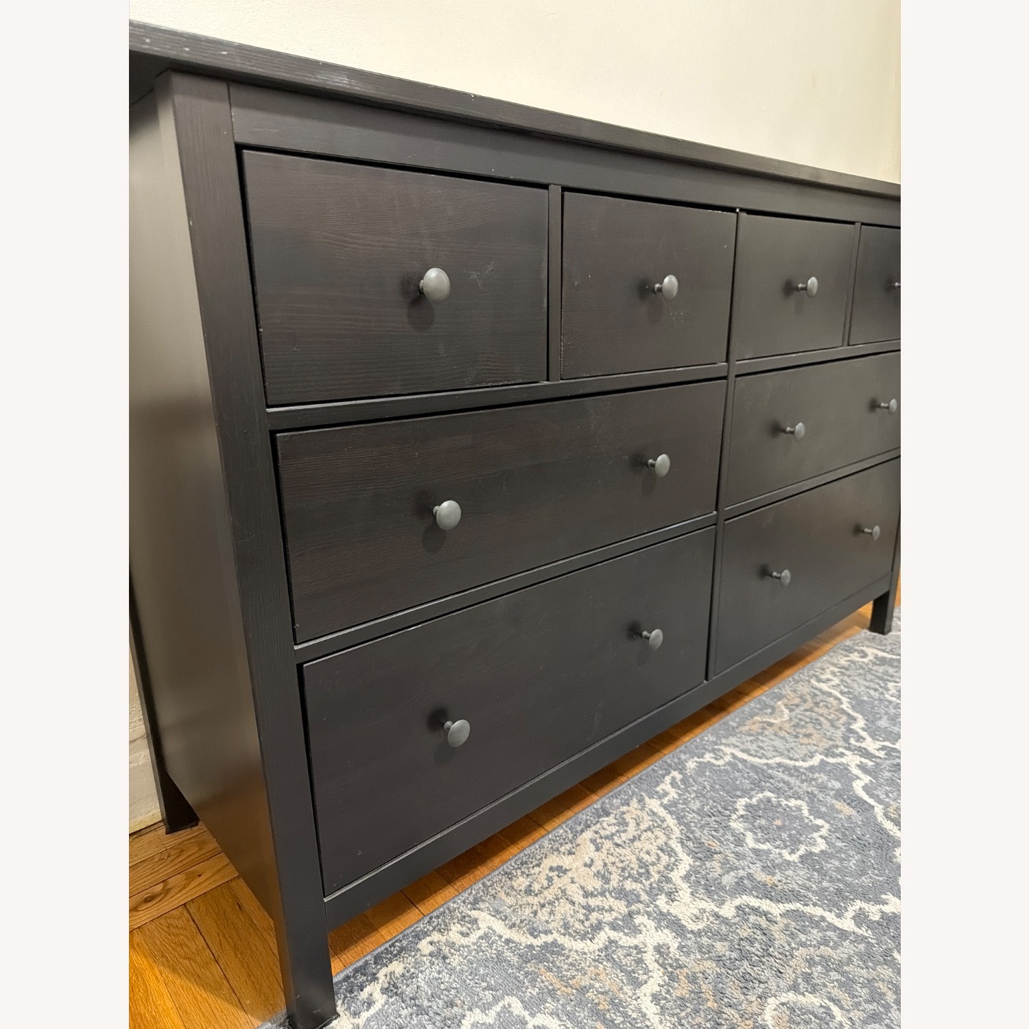 IKEA Hemnes Dark Brown Wood Dresser - image-7