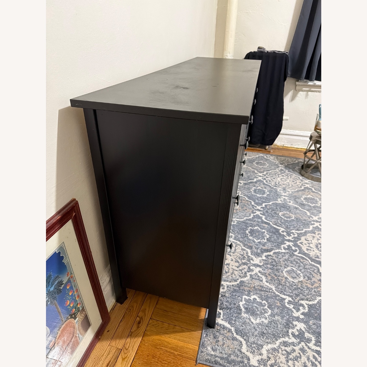 IKEA Hemnes Dark Brown Wood Dresser - image-3