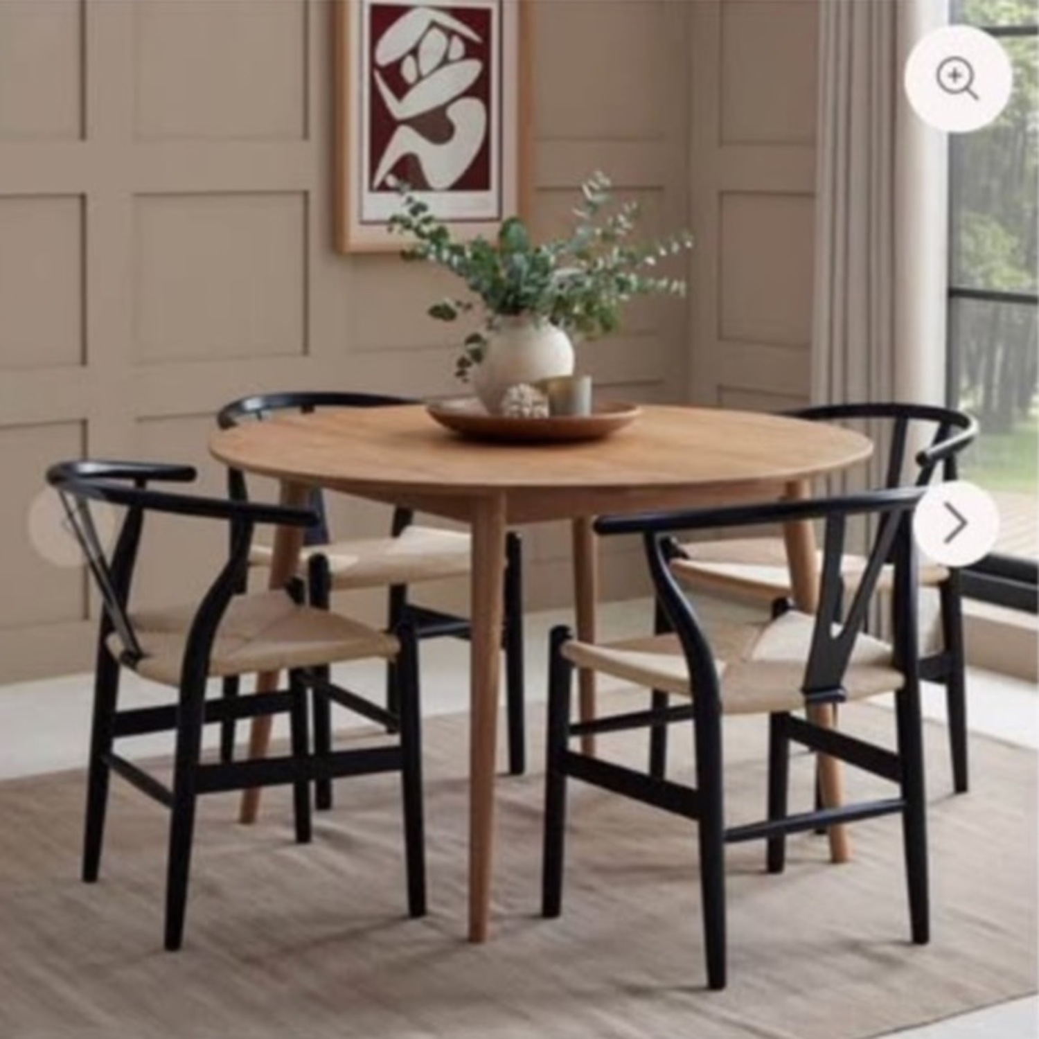 Light Brown Wood Dining Table - image-4