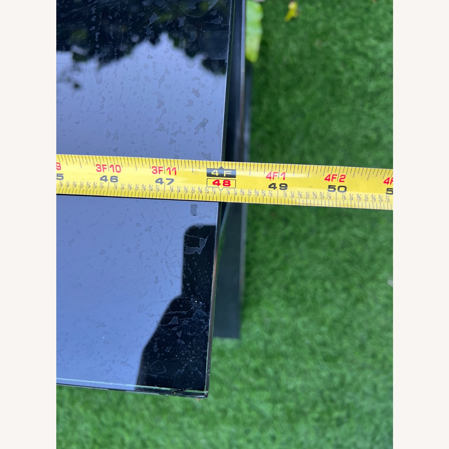 Glass and Metal Frame Entertainment Center - image-8