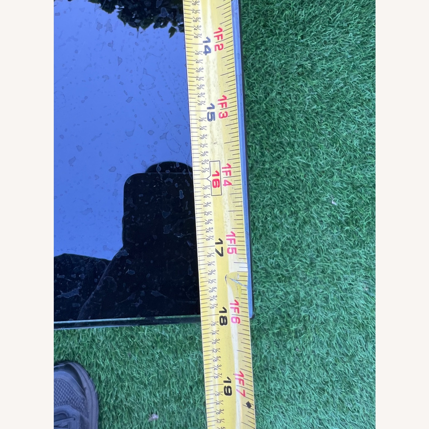 Glass and Metal Frame Entertainment Center - image-9