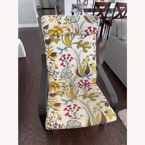 Used IKEA POÄNG Dark Brown Wood Armchair for sale on AptDeco