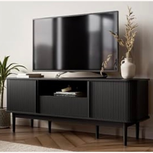 Used Black TV Console for sale on AptDeco