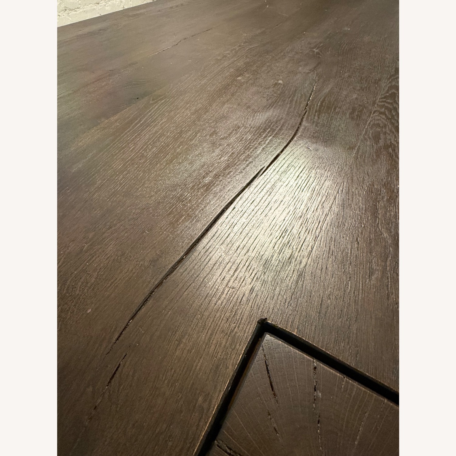 Restoration Hardware Russian Reclaimed Oak Parsons Extension Table - image-3