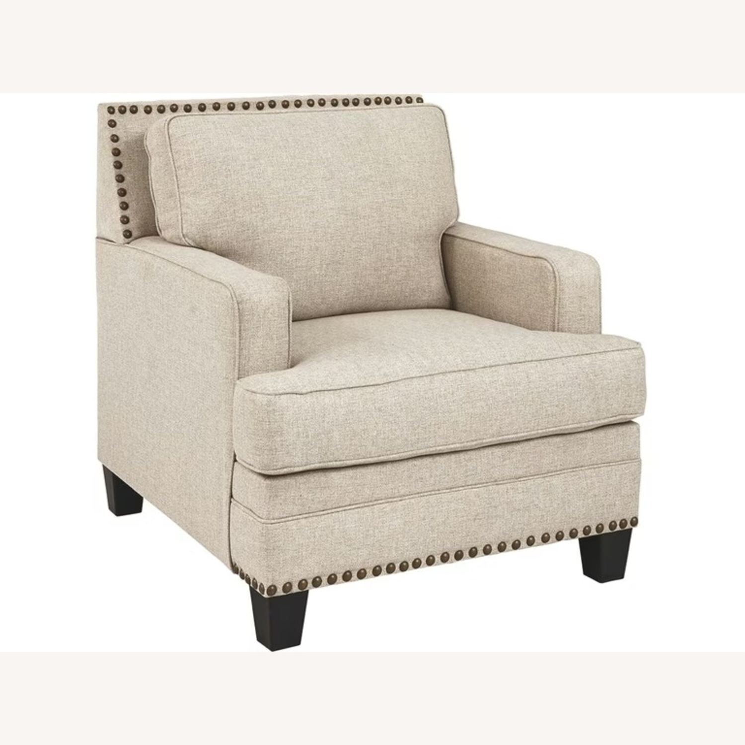 Ashley Furniture Dark Brown Armchair - image-4