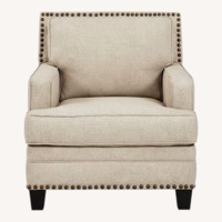 Ashley Furniture Dark Brown Armchair