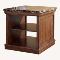 Ashley Furniture Dark Brown Side Tables