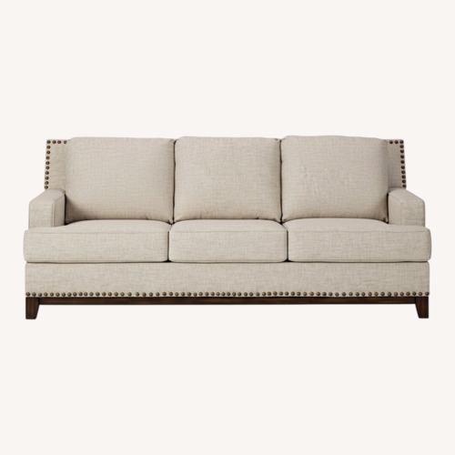 Used Ashley Furniture Ballina White 3+ Seater Sofa for sale on AptDeco