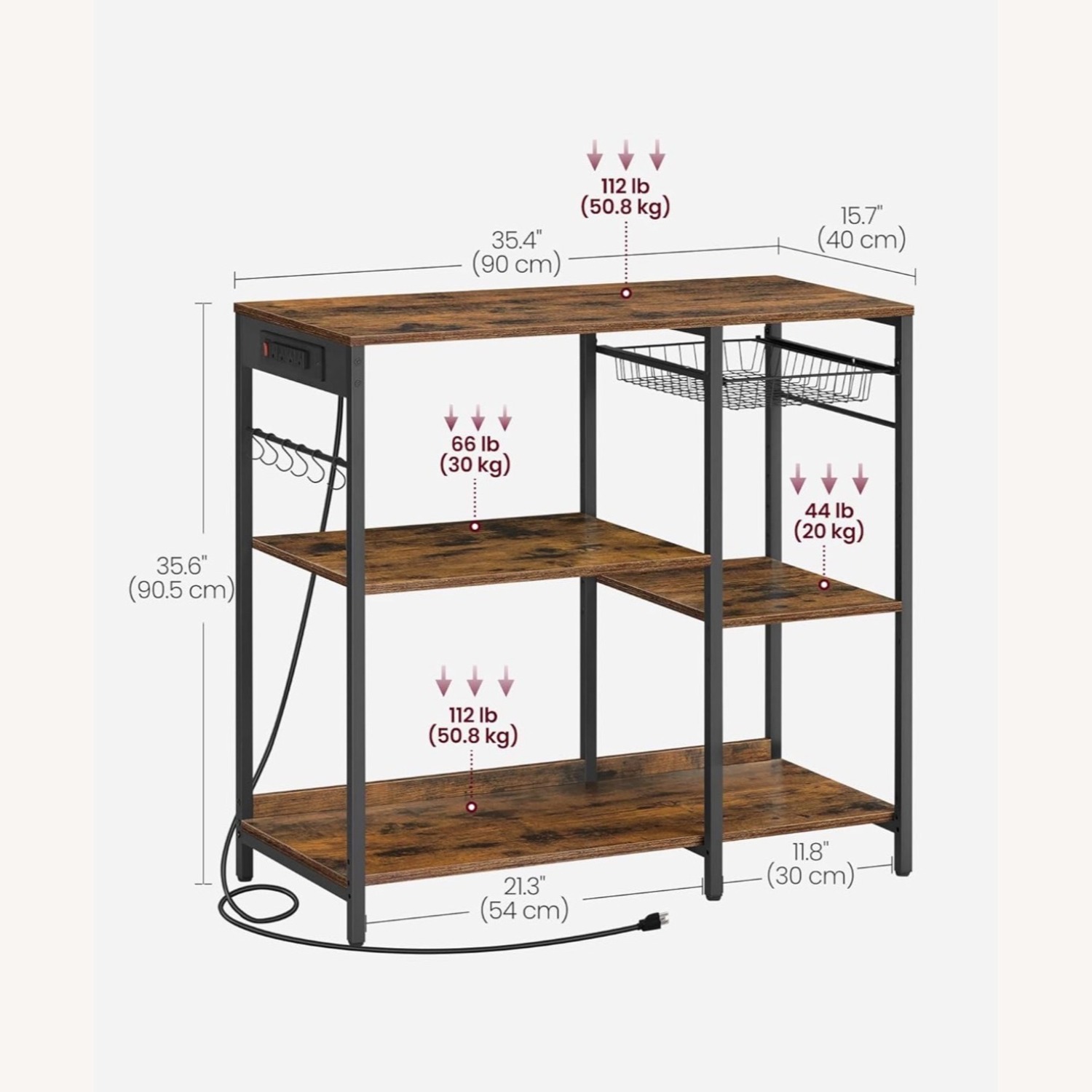 VASAGLE Baker's Rack - image-3