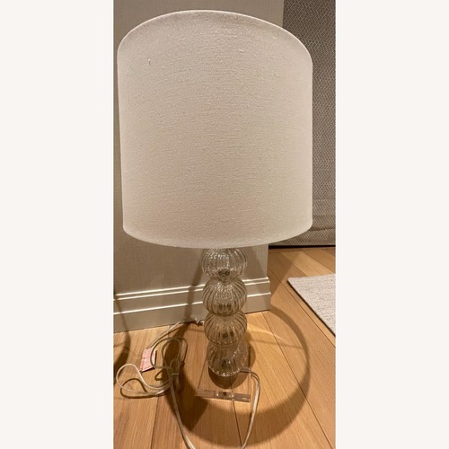 Used Gracious Home Gold Glass Table Lamps for sale on AptDeco