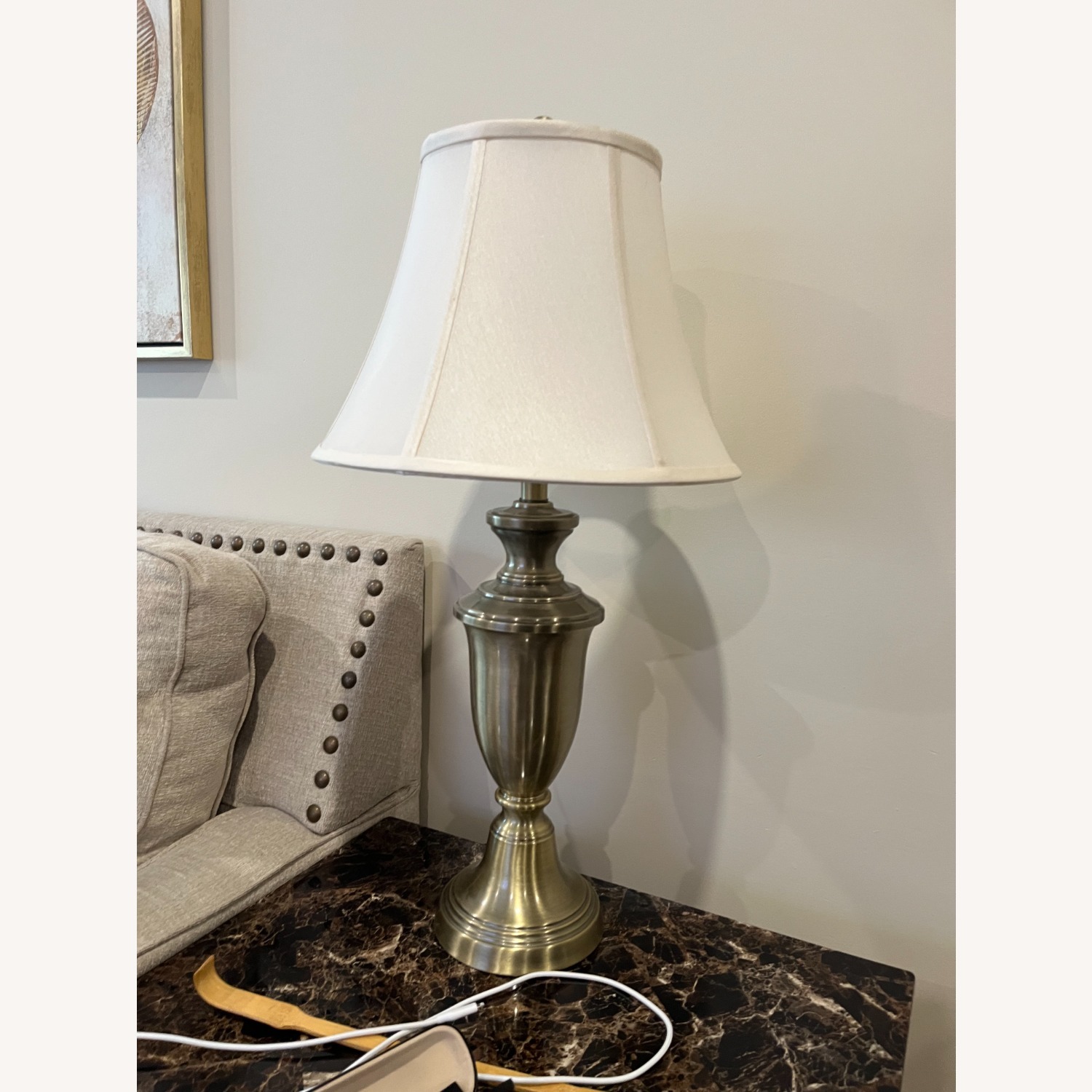 Ashley Furniture Gold Table Lamps - image-1