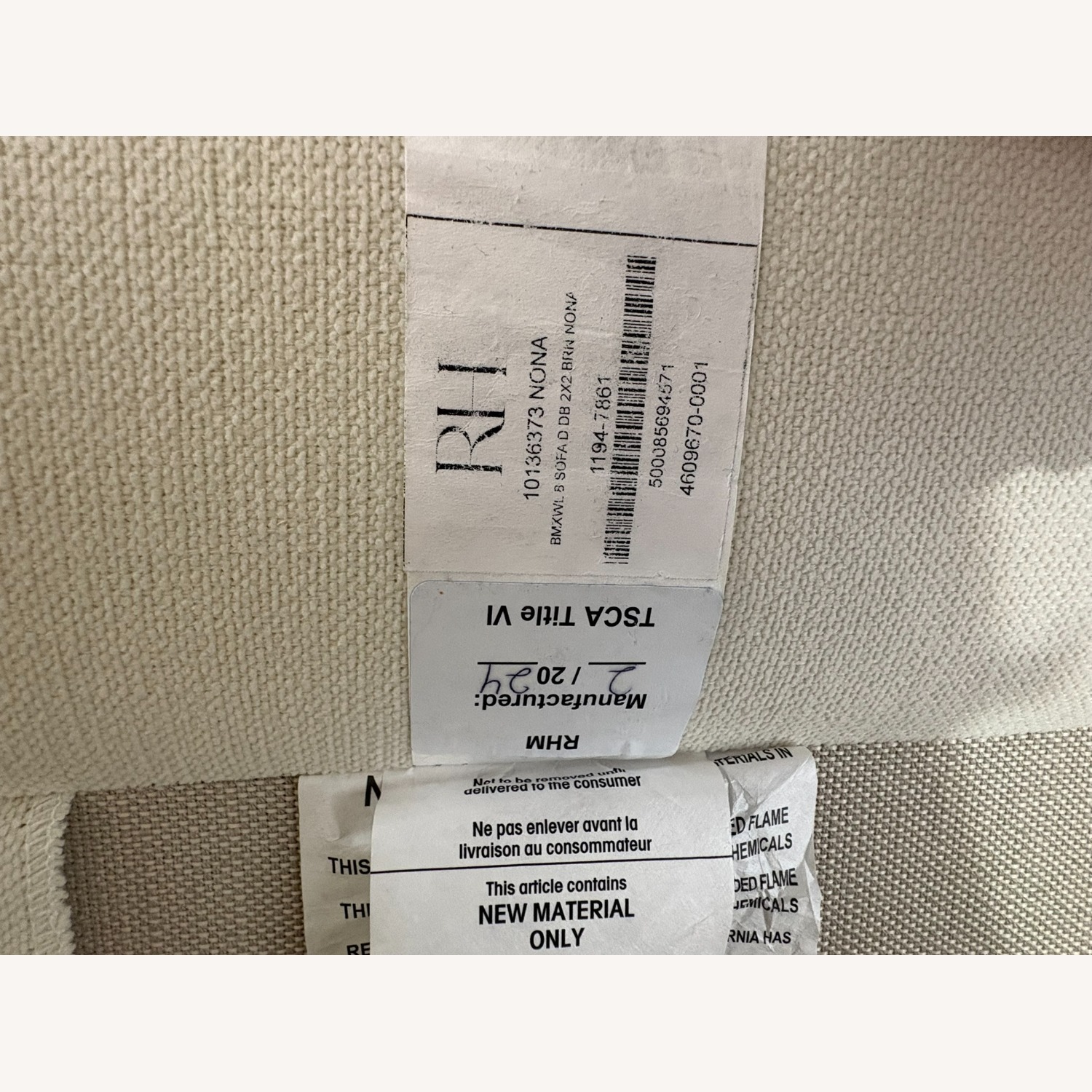 Restoration Hardware Maxwell 2‑Cushion Sofa - image-18