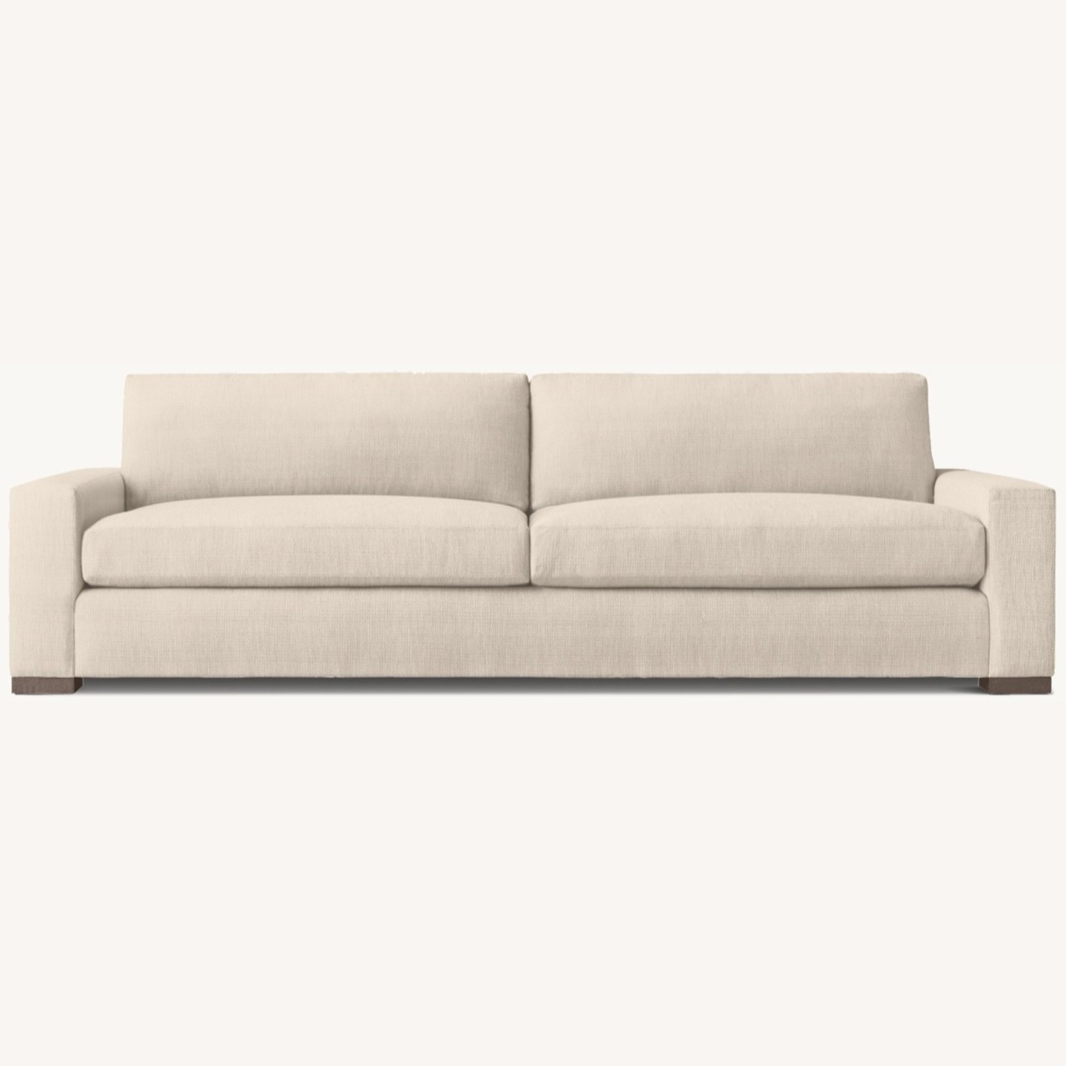 Restoration Hardware Maxwell 2‑Cushion Sofa - image-1