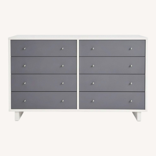 Used Room & Board Moda White 8-Drawer Dresser for sale on AptDeco