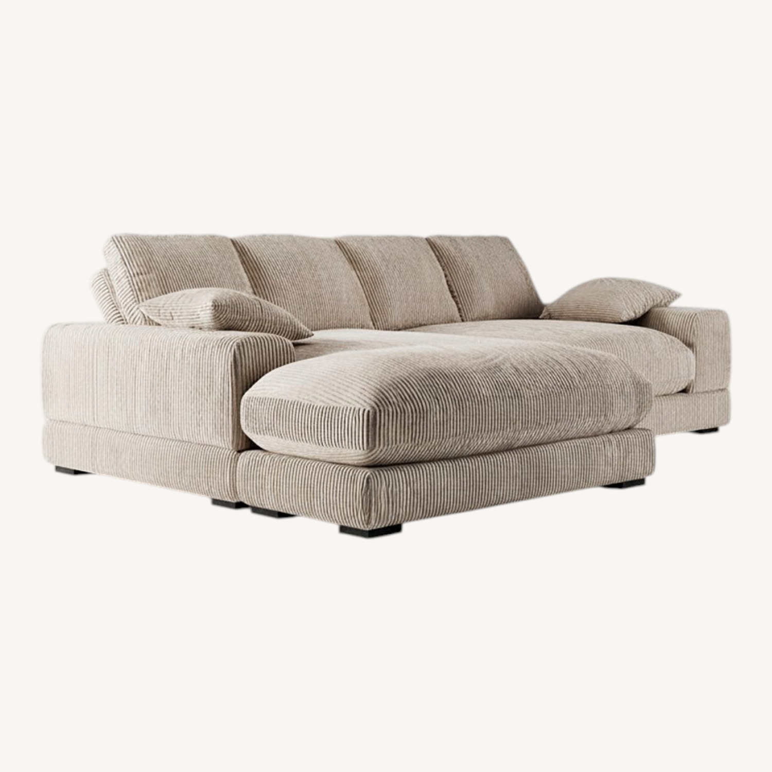 Plunge Cappuccino Sectional - image-0