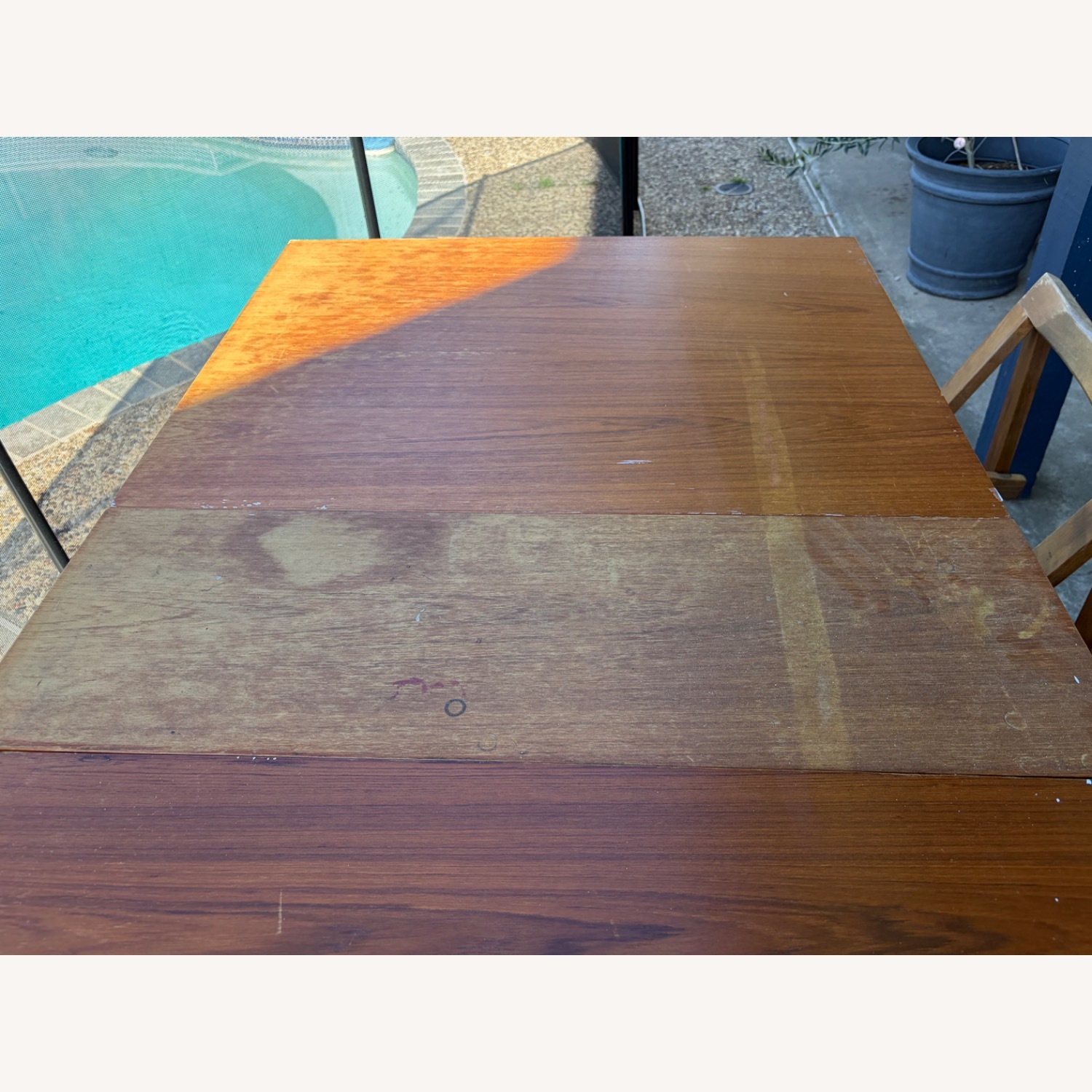 Vintage/Antique Dark Brown Dining Table - image-5