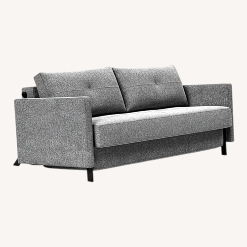 Used Innovation USA Cube Dark Gray Fabric Sleeper Sofa for sale on AptDeco