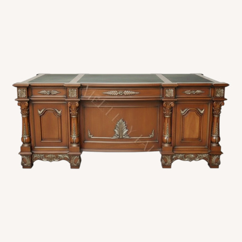 Used Regency Mahogany Executive Desk for sale on AptDeco