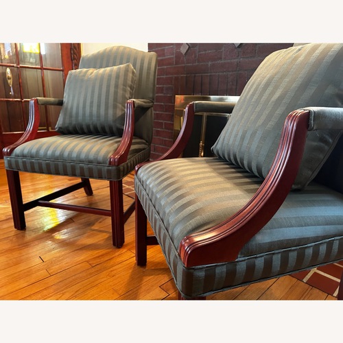 Used Green Fabric Armchair for sale on AptDeco