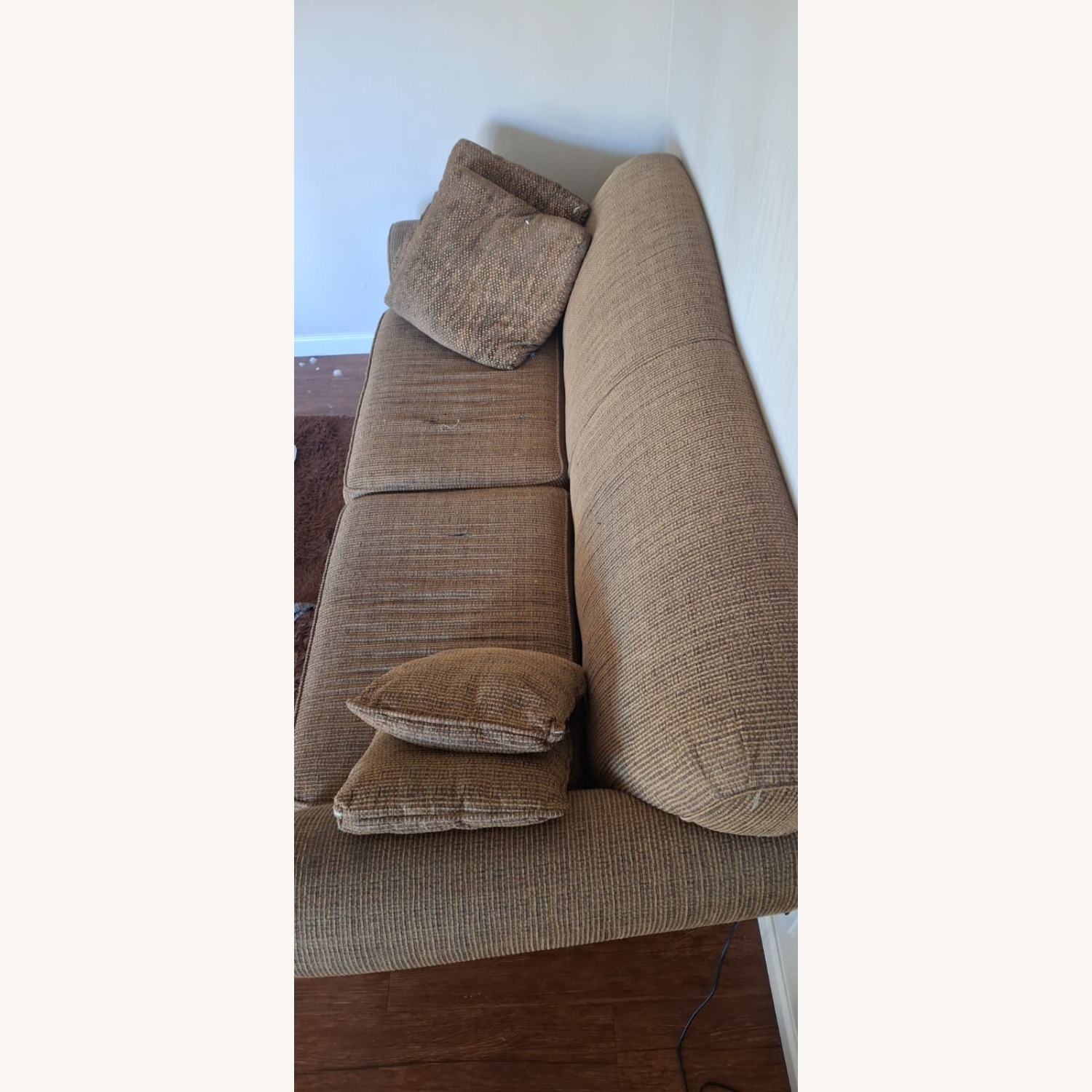 Klaussner Furniture Dark Brown Sleeper Sofa - image-2