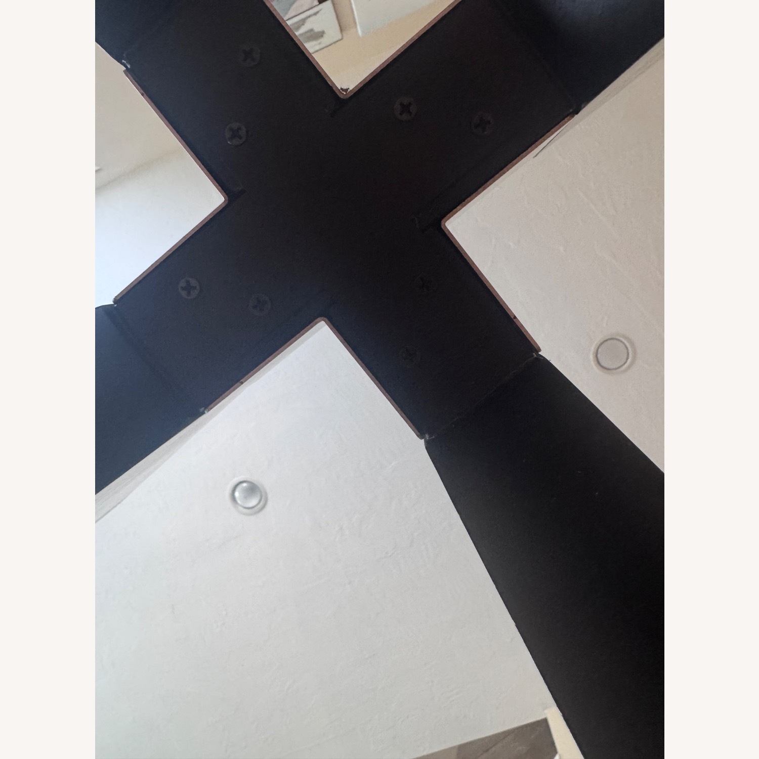 Macy’s Round Glass Dining Table + 5 Chairs  - image-7