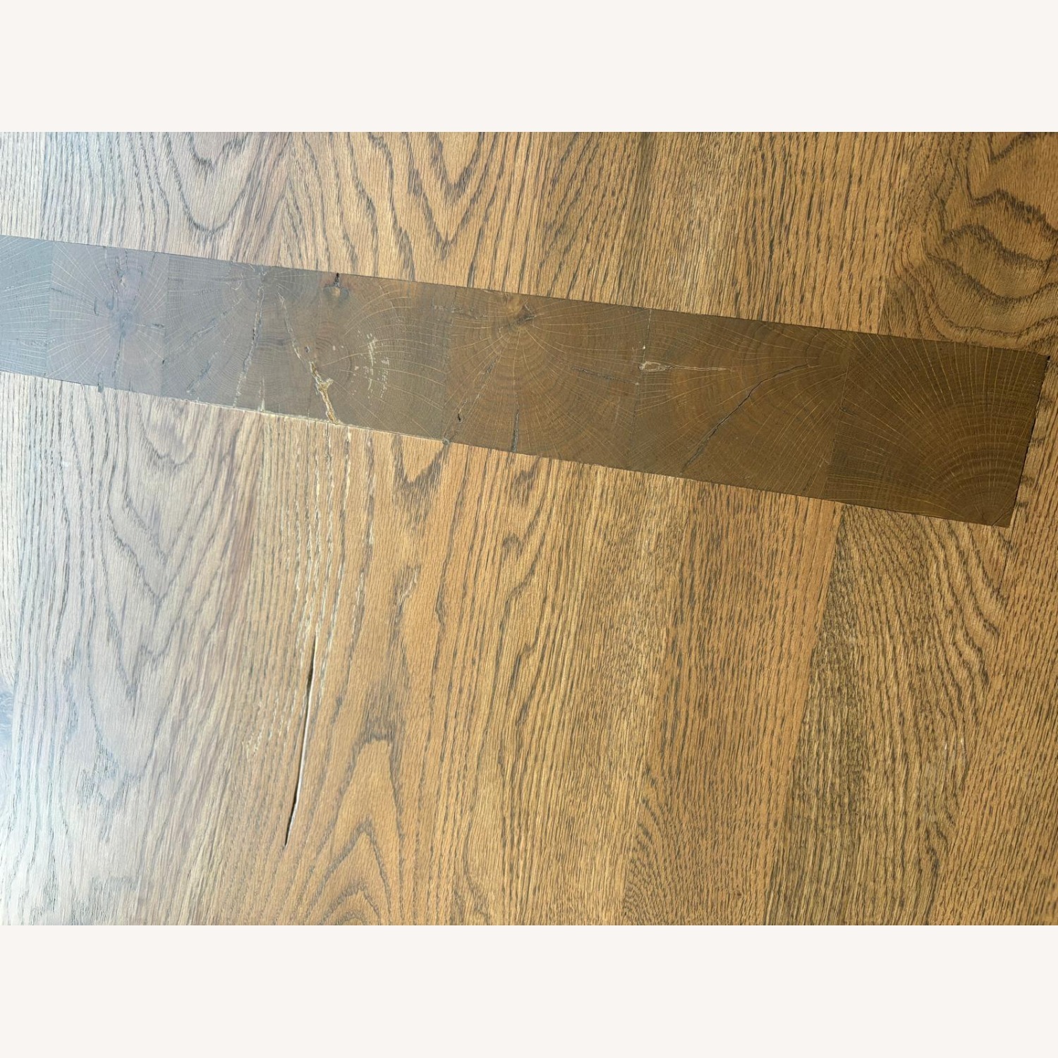 Arhaus Dark Brown Wood Dining Set - image-4