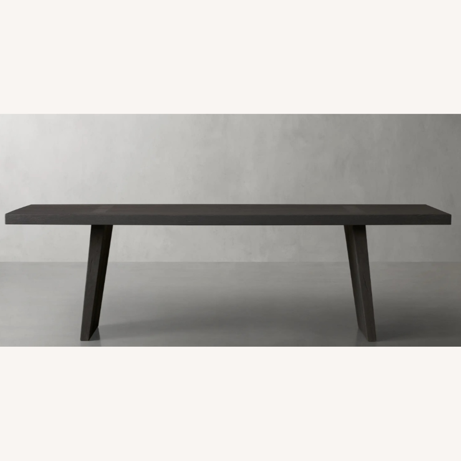 Arhaus Dark Brown Wood Dining Set - image-5