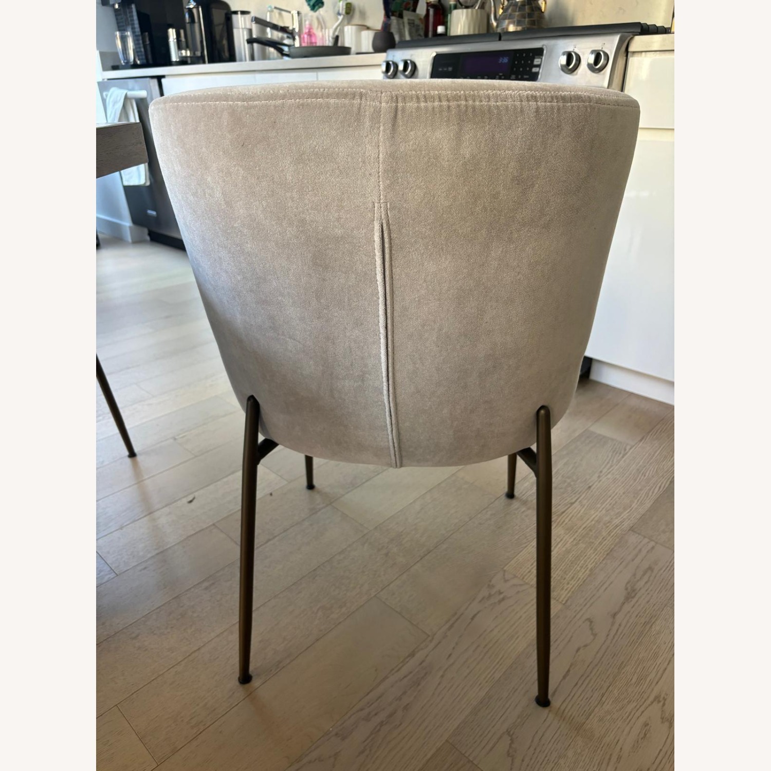 Arhaus Kirsten Natural Fabric Dining Chairs - image-3