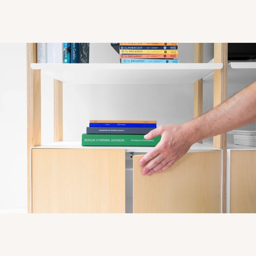 Used Floyd White Bookcase for sale on AptDeco