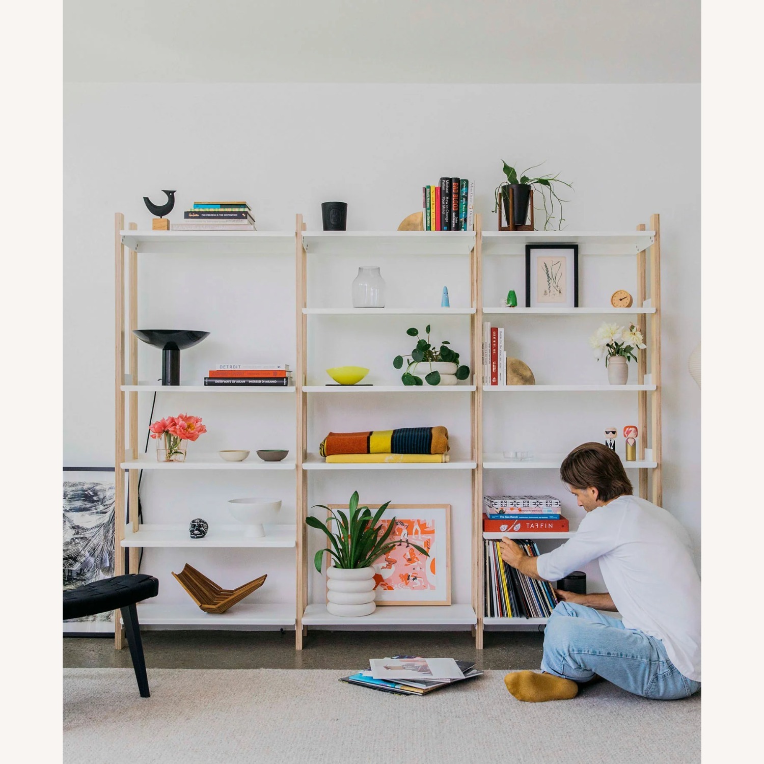 Floyd White Bookcase - image-2