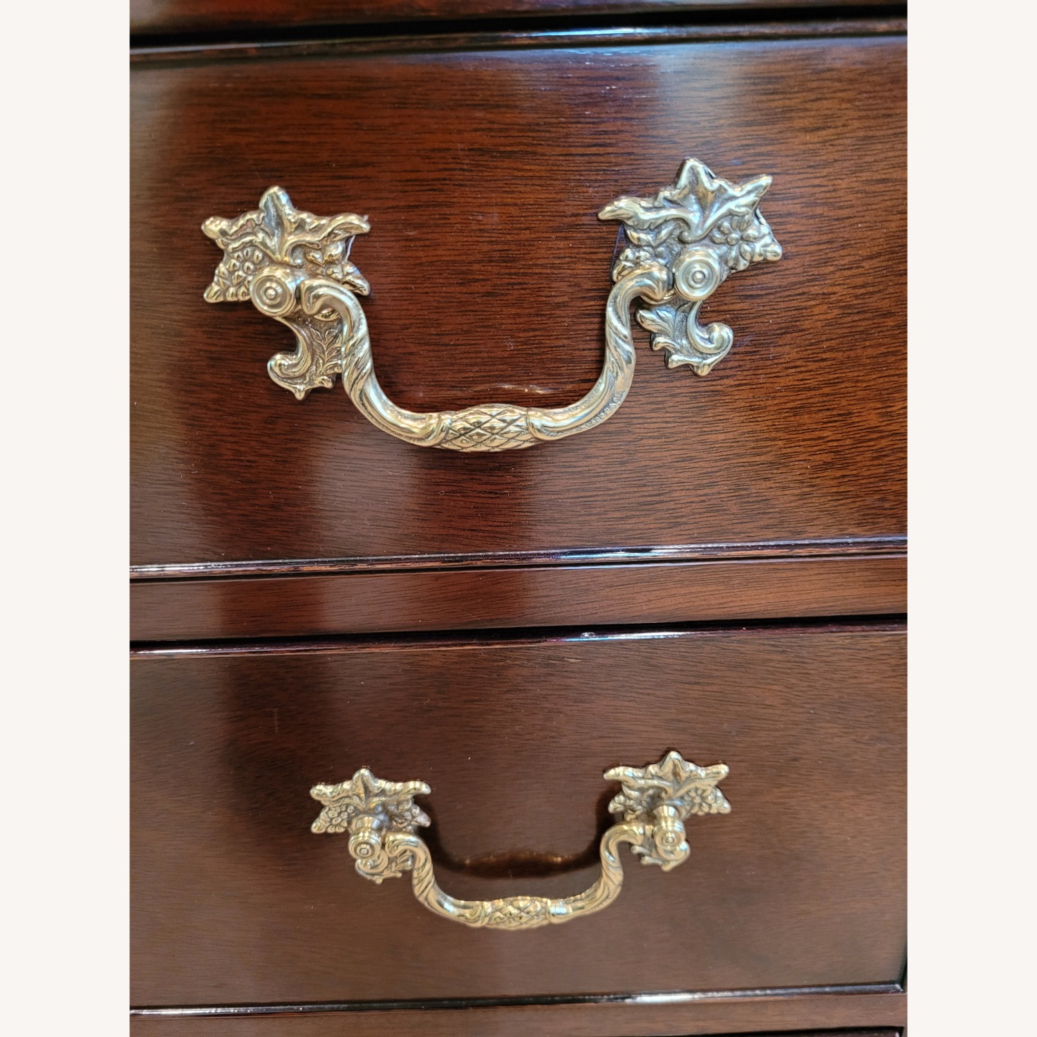 Kindel Furniture Mahogany Wood Armoire - image-6