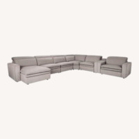 Power Reclining Sectional Sofa 