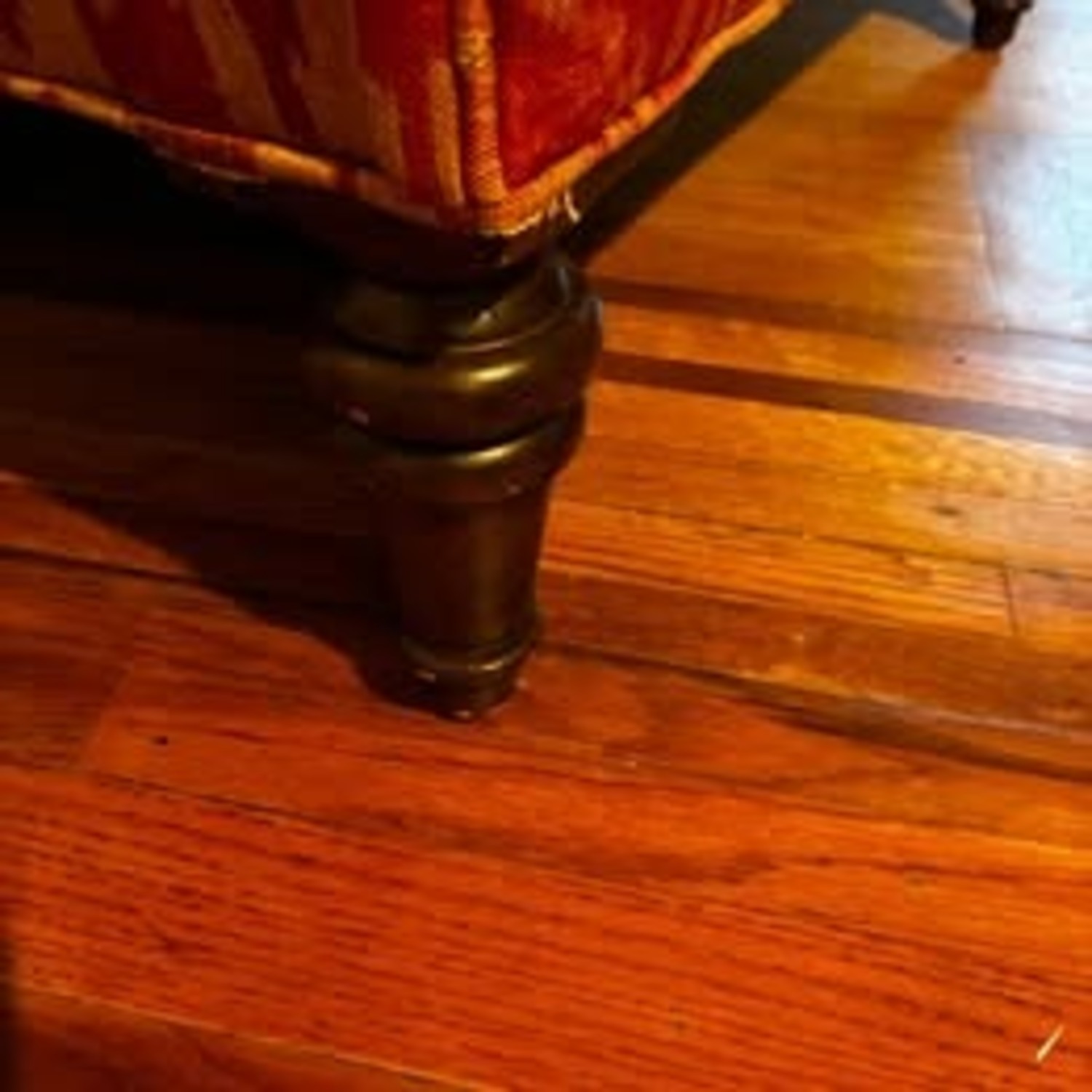 Boho Style Pink Red Patterned Comfy Armchair - image-6