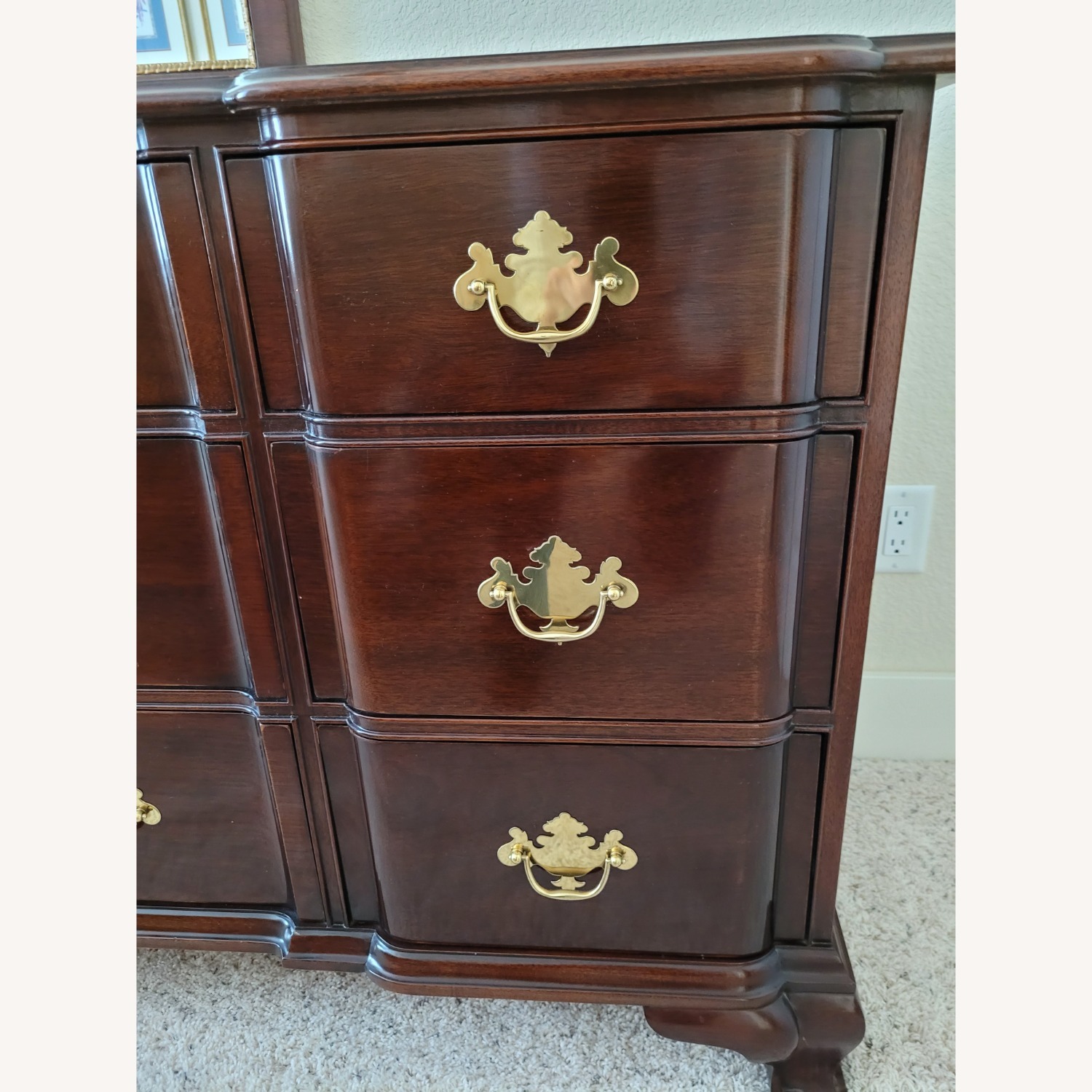 Kindel Furniture Mahogany Wood Dresser - image-6