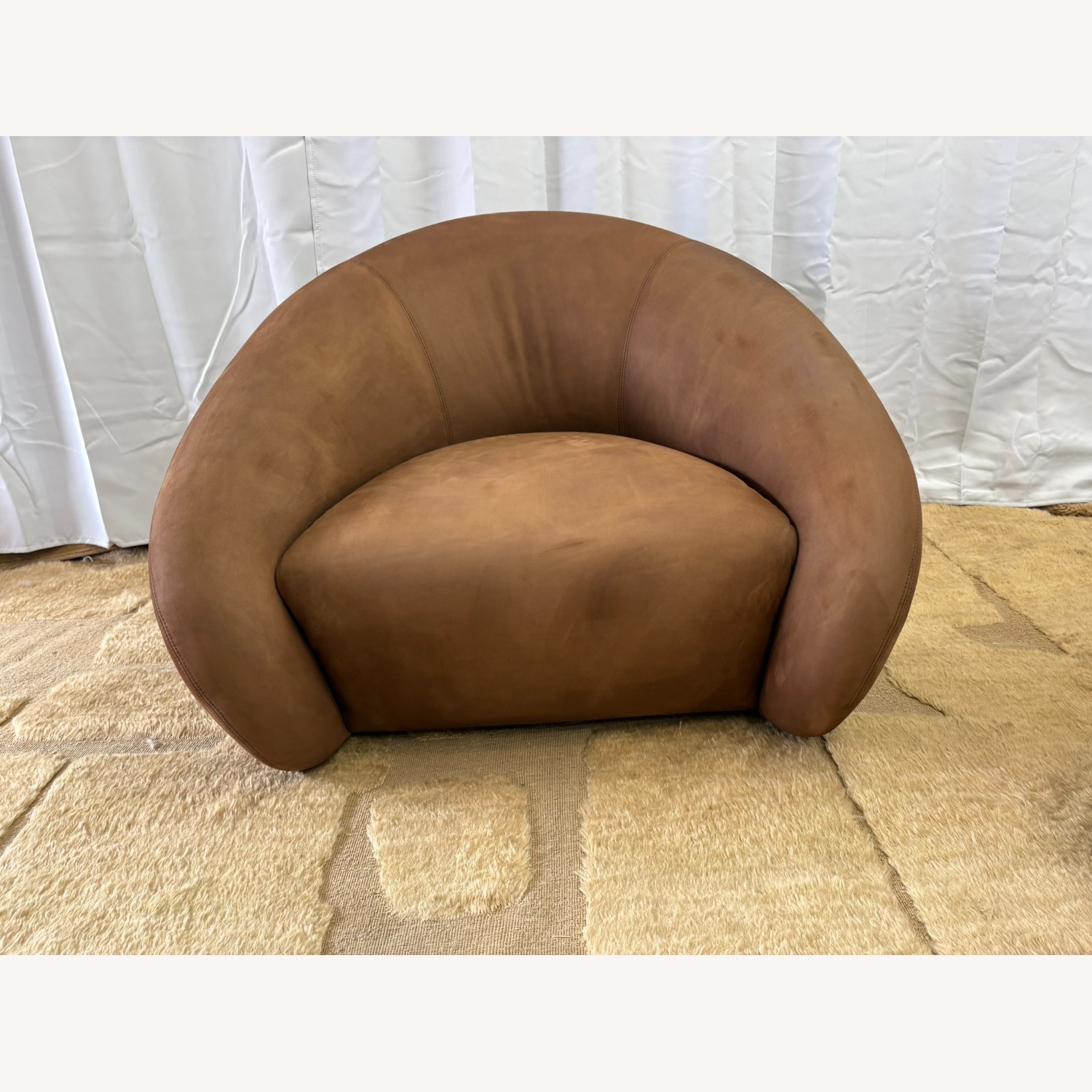 RH Reyna Leather Swivel Chairs (Set of 2) - image-17