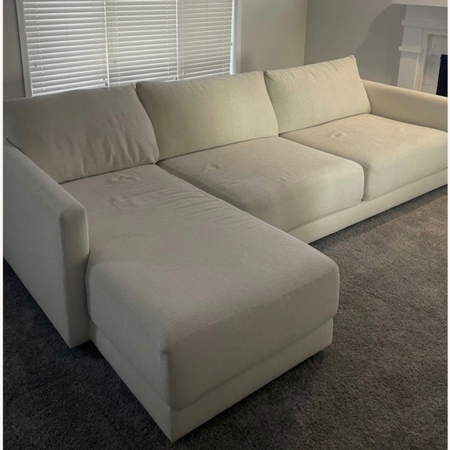 Crate & Barrel Gather 2-Piece Chaise Sectional - image-2